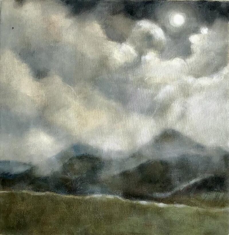 A mist that is like blown snow is sweeping over all, by Susan Dubsky