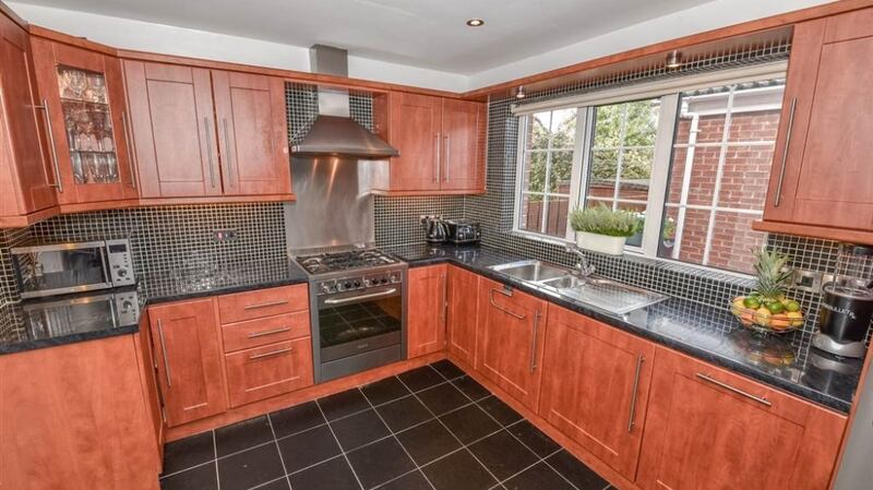 A view of the kitchen in McIlroy’s childhood house. Photo: Propertynews.com