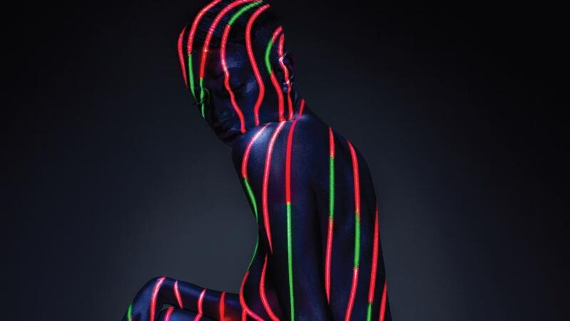 A  detail of The Low End, created by Timothy Saccenti for A Tribe Called Quest