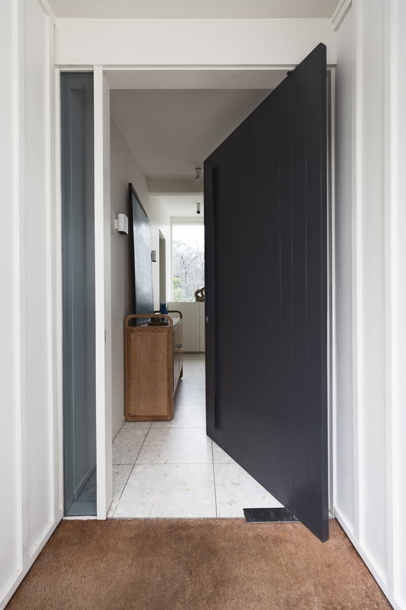 Pivot doors are a versatile design choice as they can be made from a wide range of finishes. Photograph: iStock