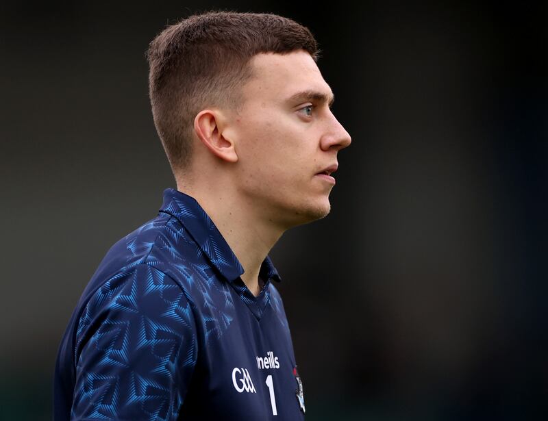 David O'Hanlon impressed in goal for Dublin in their win over Meath on Saturday. Photograph: James Crombie/Inpho