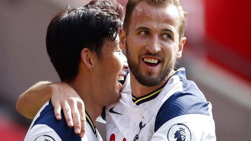 When Kane is in the team, Son’s job is to combine with him, which over the last couple of seasons he has done to devastating effect. When he isn’t, Son’s job is to prove Tottenham can function without Kane. Photograph: Matthew Childs/EPA