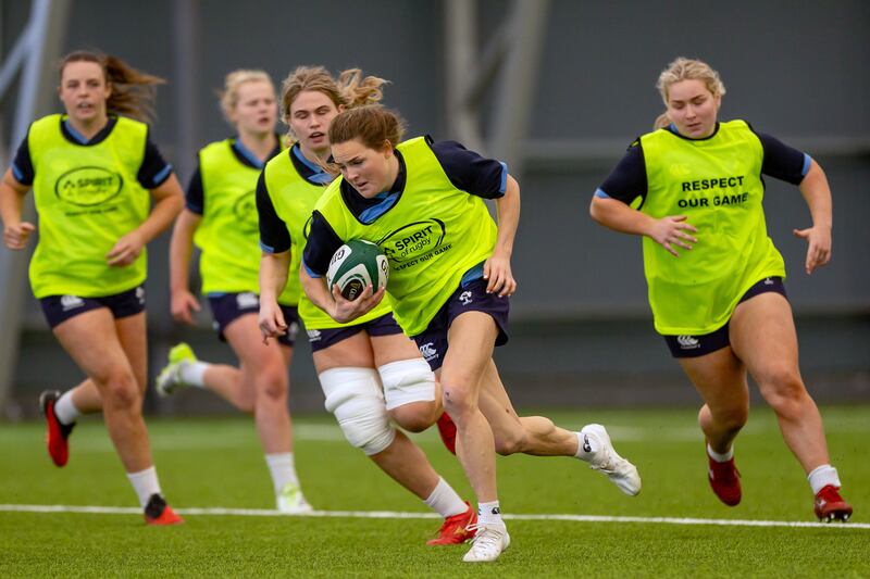Ireland Women’s Rugby Squad Training, IRFU High Performance Centre, Blanchardstown 23/4/2024
Béibhinn Parsons 
Mandatory Credit ©INPHO/Morgan Treacy