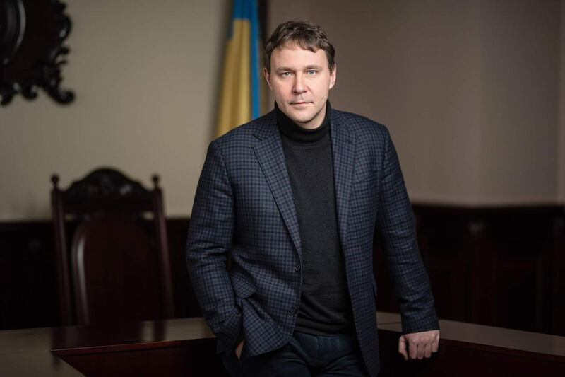 Supreme court judge Ivan Mishchenko: 'It wasn’t a difficult decision to join the army. I was one of those who said 'No, this is not going to happen, they are not going to beat us and we have to do something about this.'' Photograph courtesy of Ivan Mishchenko