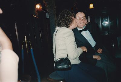 Bernadette Wall and Clive Coady met at a dance in Dunmore House, Glenageary