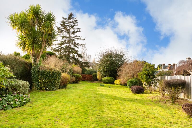 The rear garden extends to 34m (111ft) so has room to extend - subject to planning