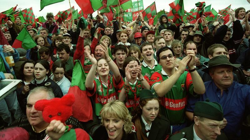Mayo supporters celebrate