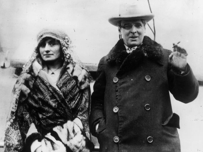 Nobel laureate: ‘If the prize is a small one,’ the poet said to Mrs Yeats, ‘we will spend it and be rich; if it is a large one we will invest it and be substantial.’ Photograph: Keystone/Getty