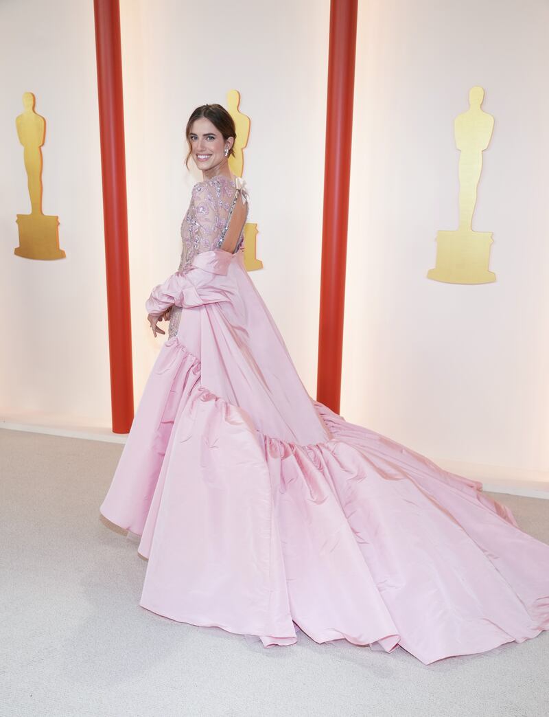 Oscars 2023: Allison Williams. Photograph: Kevin Mazur/Getty