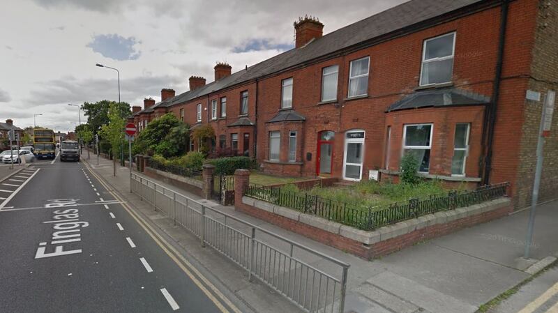 Rachid Redouane  gave his home address as a flat in a house on 41, Finglas Road, Cabra, close to Glasnevin Cemetery. Photograph: Google Street View