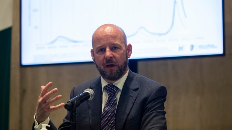 The reproduction number currently stands at 0.5-0.8, according to Prof Philip Nolan, chair of the Nphet epidemiological modelling advisory group. Photograph: Colin Keegan/Collins Dublin