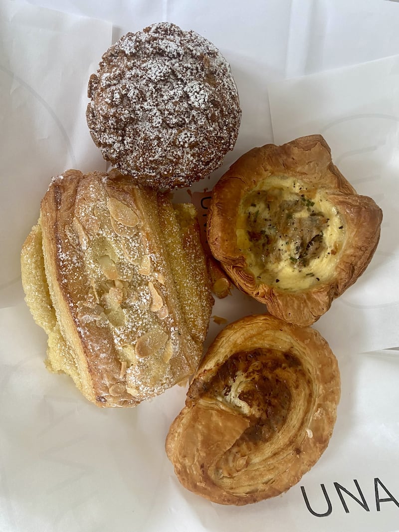 Delicious pastries from Una Bakery 