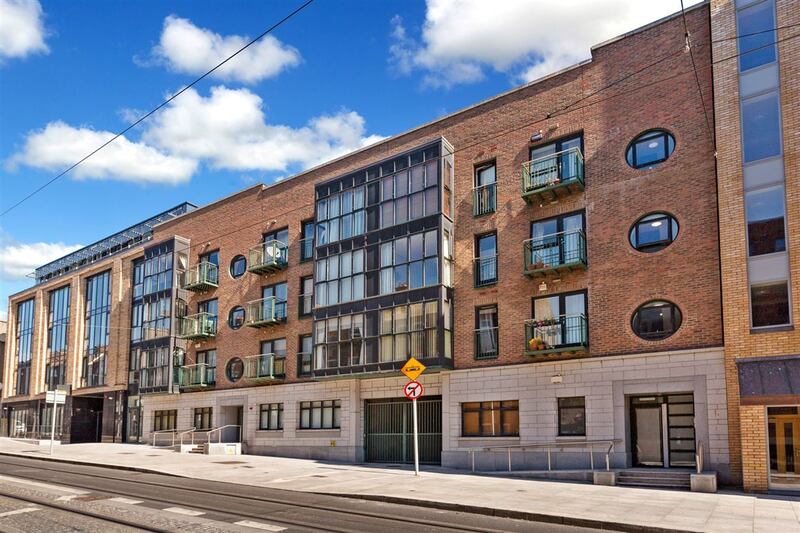 No 3 Palmerstown Hall, Dominick Street Upper, Dublin 7: unit has a south-facing aspect and a communal roof terrace.