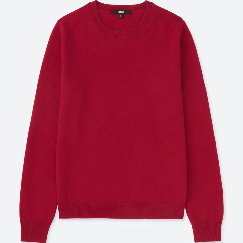 Cashmere crew neck, €89.90, Uniqlo