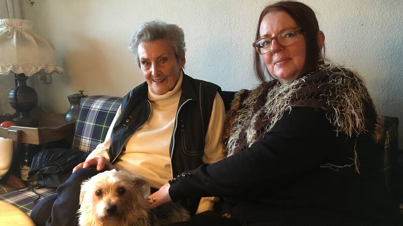 Munich born ‘Hiller Girl’ Jenny Hiller, and Ula Becker, one of the last girls to join the troupe