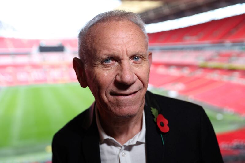 Former England footballer Peter Reid's grandfather fought in the 1916 Rising before fleeing to England. Photograph: Isabel Infantes/AFP via Getty Images