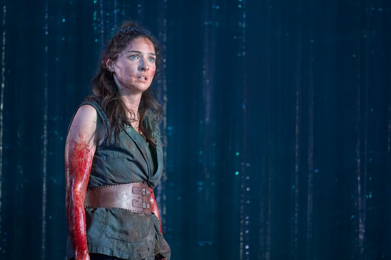 The God and His Daughter: Seán Mahon and Eimhin Fitzgerald Doherty. Photograph: Ros Kavanagh