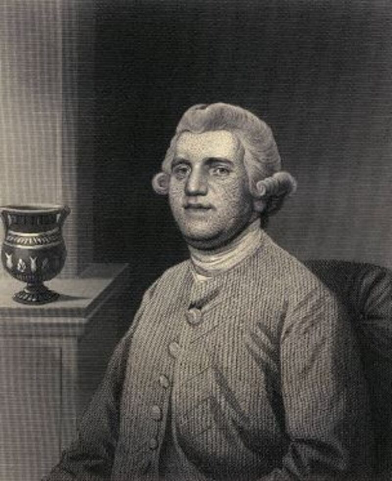 Portrait of Josiah Wedgwood (1730-1795), English industrialist and potter. Engraved by W Holl (1807-1871) from a painting by George Stubbs (1724-1806). Image: Getty