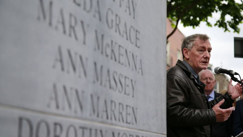 Bradley at the Talbot Street commemorative event to mark the 43rd anniversary of the Dublin and Monaghan bombings, in 2017. Photograph Nick Bradshaw