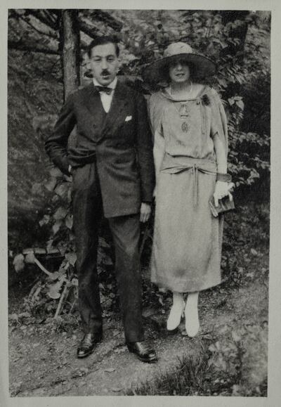 Paul Léon and his wife Lucie in 1922.