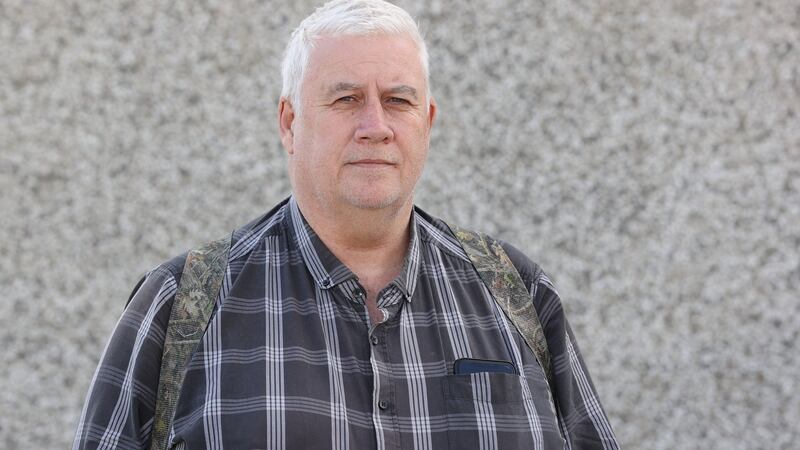 Former DUP member Glyn Hanna is pictured in Ballymartin, Co Down. Photograph: Liam McBurney/PA Wire