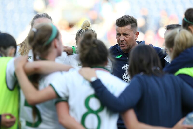Colin Bell: the former Republic of Ireland manager made it clear that amateur players would struggle in future to win caps at international level. They were encouraged instead to pursue a professional career abroad. Photograph: Andrew Halseid Budd/Inpho