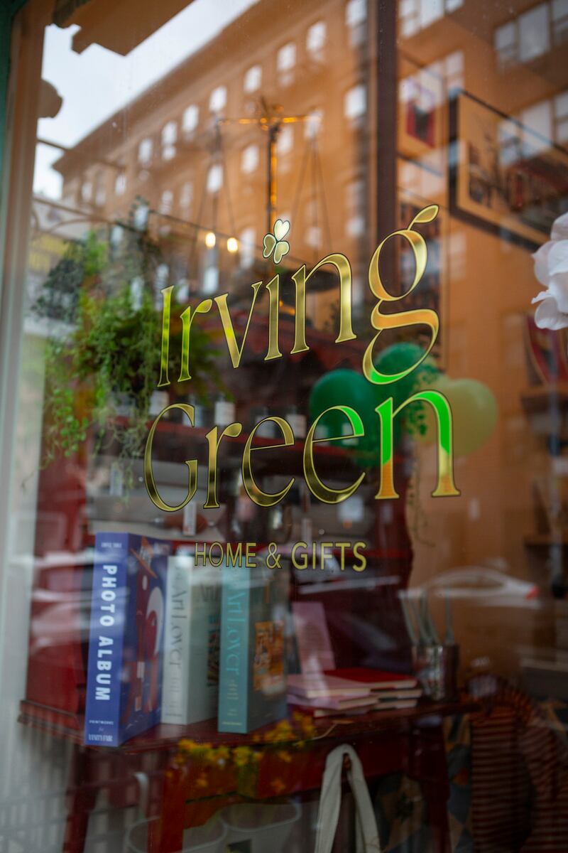 Irving Green Irish homeware and gifts store in New York