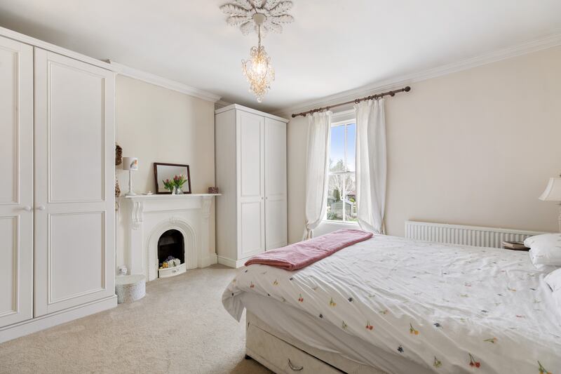 The large single bedroom is adjacent to the family bathroom