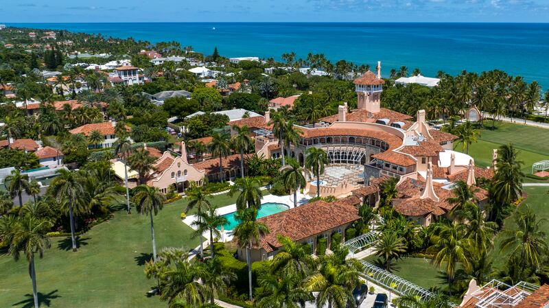 Donald Trump’s Mar-a-Lago club in Palm Beach, Florida. Photograph: Steve Helber/AP