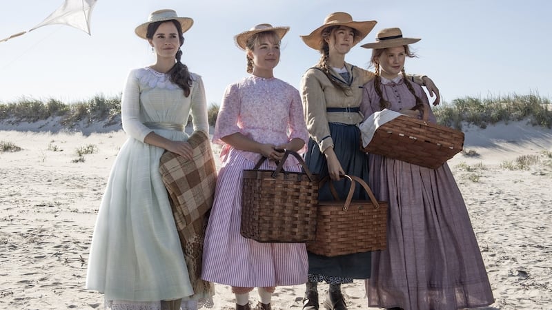 Emma Watson, Florence Pugh, Saoirse Ronan and Eliza Scanlen in Little Women