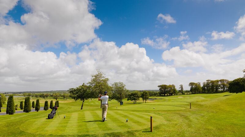 The golf course at Glenlo Abbey Hotel & Estate, Co Galway