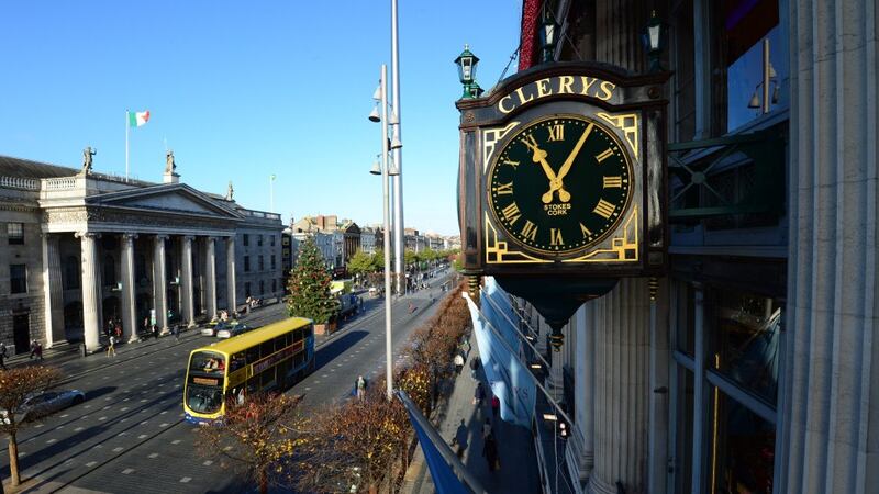 Clerys clock. Photograph: Frank Miller