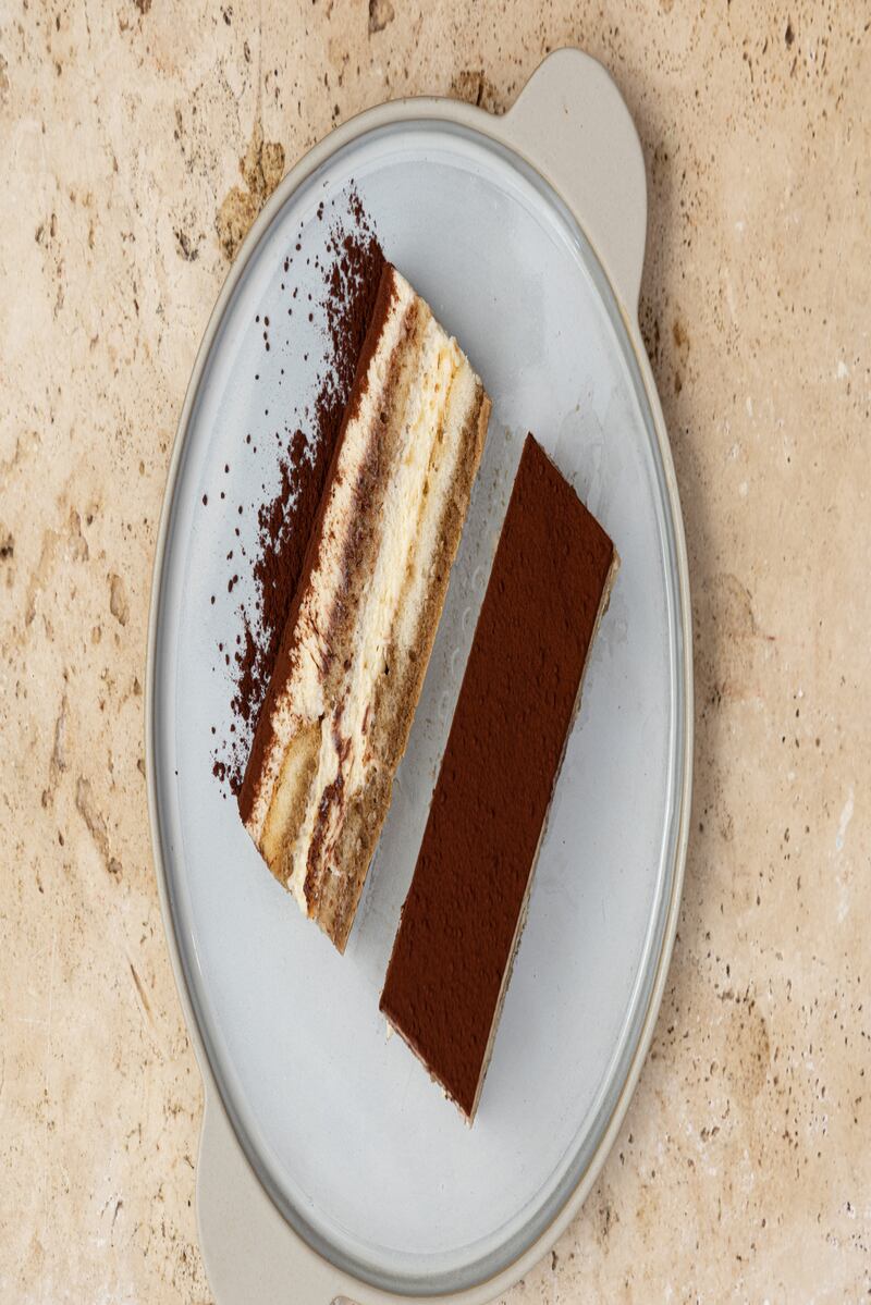 Mark Moriarty's tiramisu. Photograph: Harry Weir