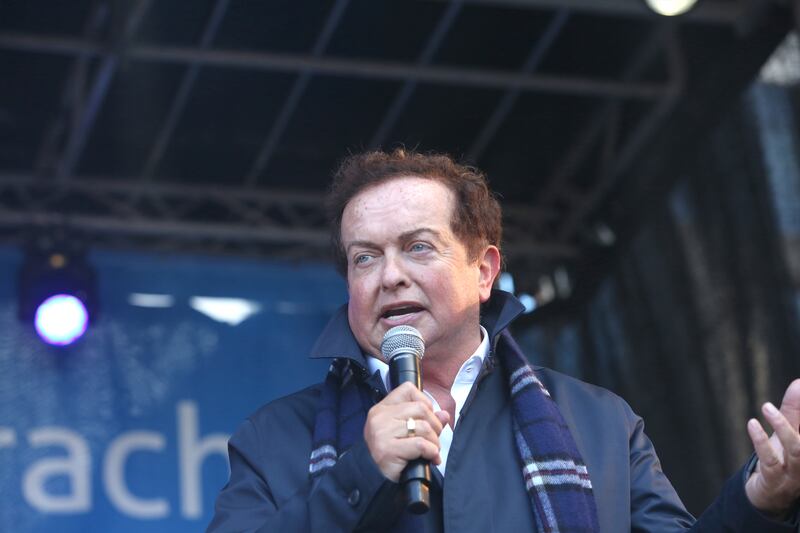 RTÉ's Marty Morrissey. Photograph: Gareth Chaney/Collins
