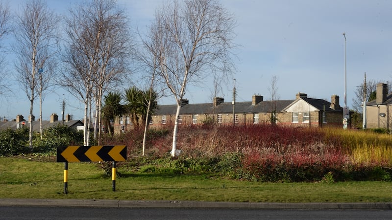 Sallynoggin Roundabout, Co Dublin. Photograph: Dara Mac Dónaill