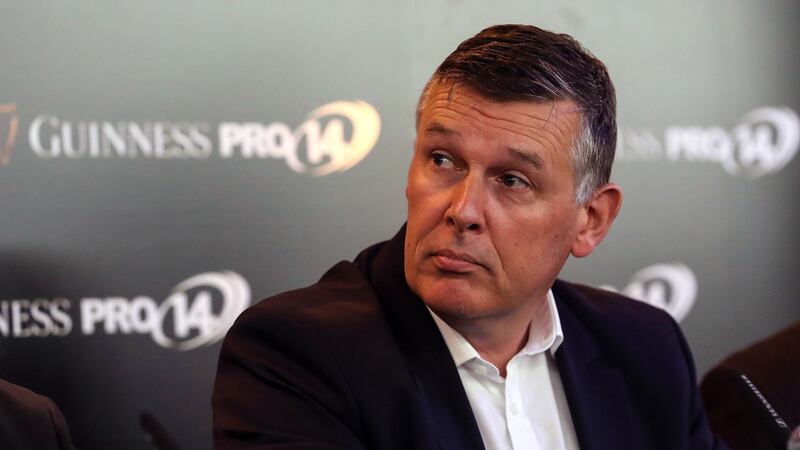 IRFU chief executive Philip Browne. Photograph: Billy Stickland/Inpho