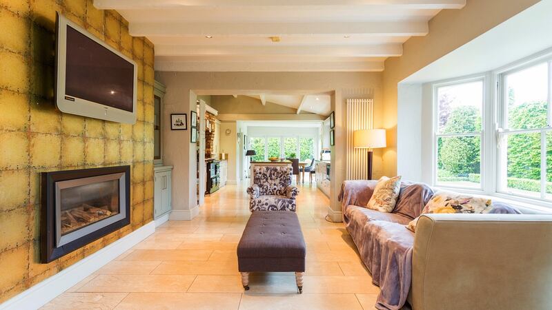 Living area of 31 Park Avenue, Dublin 4