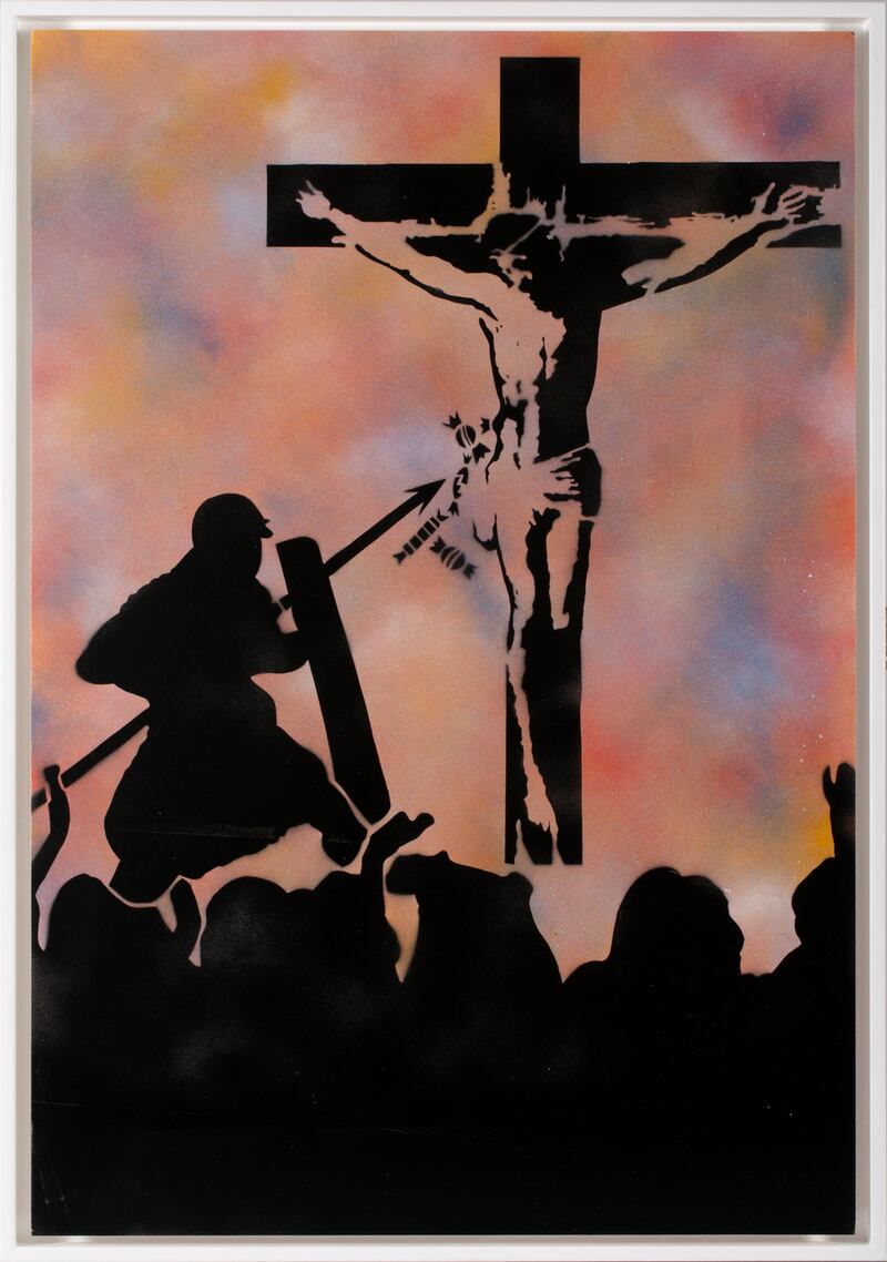 Works by people in prison in Ireland, from the Open Minds exhibition at Rua Red, Tallaght 2019. Photograph: Eugene Lanagan