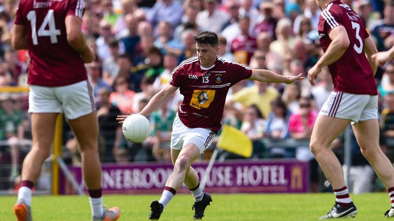 John Connellan during his time playing with the Westmeath footballers. Photograph: Inpho
