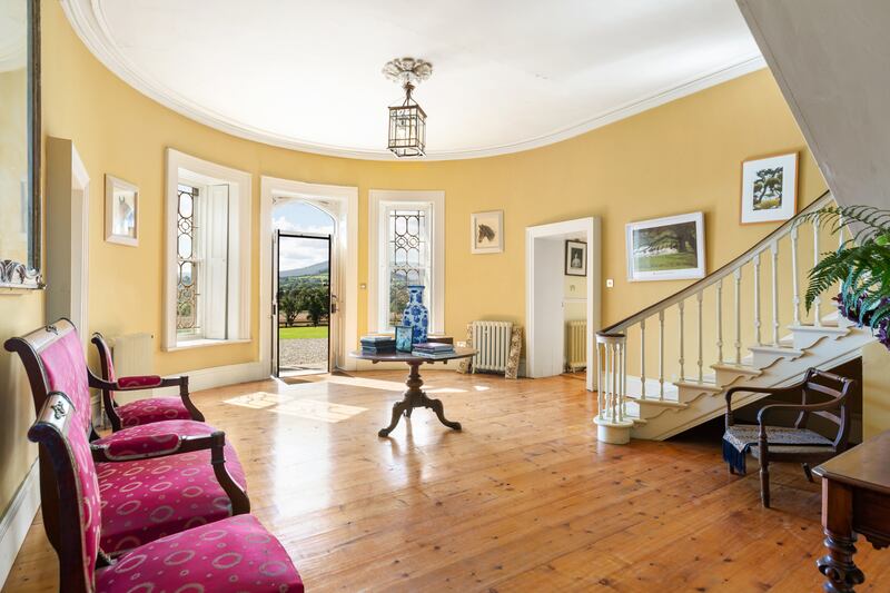 The current owners installed a staircase sympathetic to its era