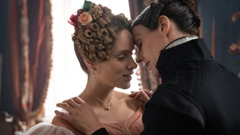 Sophie Rundle and Suranne Jones in Gentleman Jack