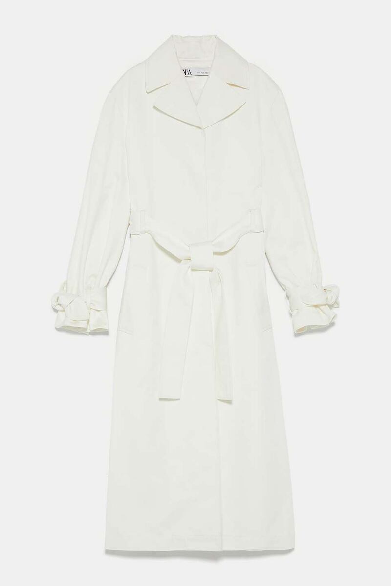 Cream coat, Û139, Zara