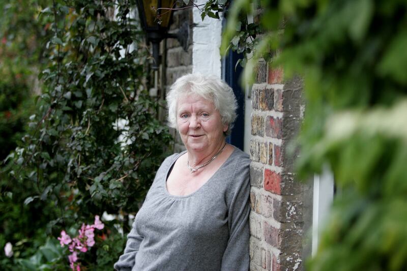 Nell McCafferty at her home in Ranelagh. Photograph: Alan Betson