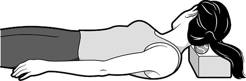 This technique releases neck tension and stimulates the vagus nerve. Photograph: Brown Bird Design/New York Times