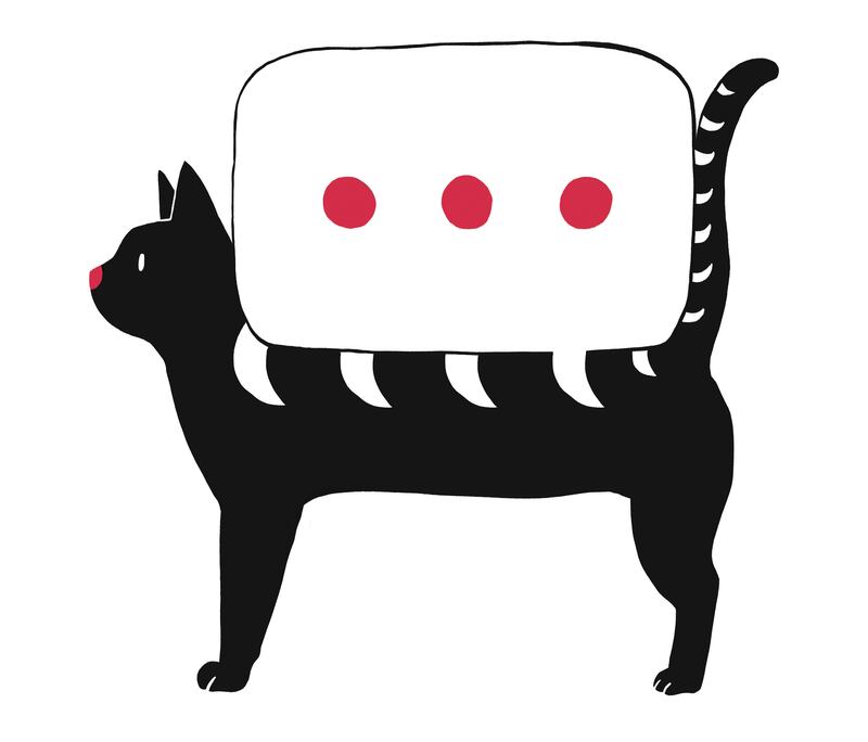 In 2021, MeowTalk researchers reported that the software could distinguish among nine intents with 90 per cent accuracy overall. Illustration: Melanie Lambrick/The New York Times