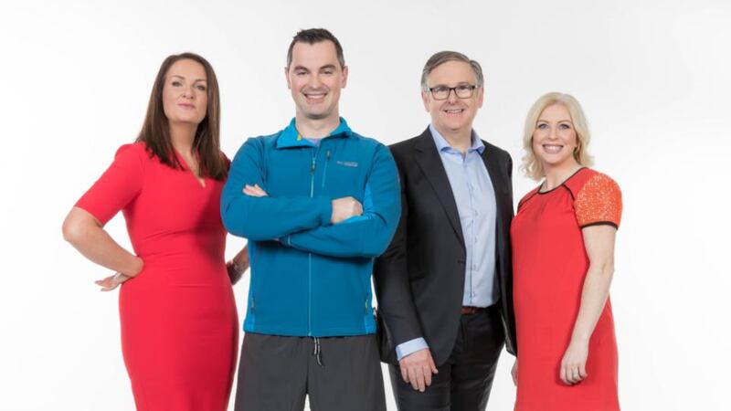 Operation Transformation: Ciara Kelly on RTÉ’s weight-loss show with her fellow experts Karl Henry, Dr Eddie Murphy and Aoife Hearne