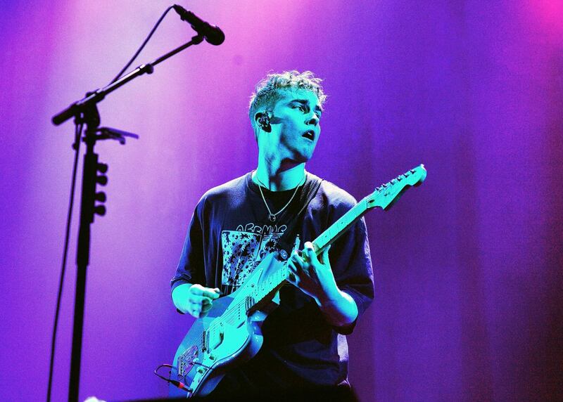 Sam Fender playing live