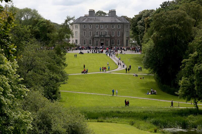 Doneraile Court: crowds at the house in 2019. Photograph: Mark Stedman