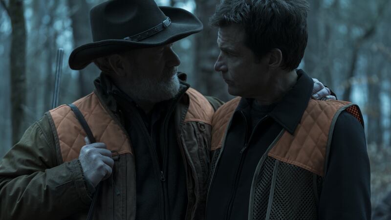 Peter Mullan, Jason Bateman in Ozark. Photograph: Jessica Miglio/Netflix