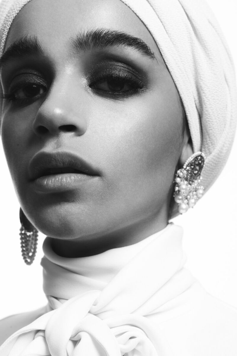 Make-up by Sharon Brugan.